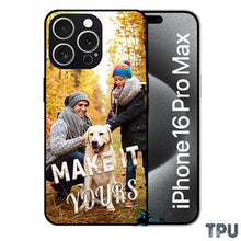 Заредете изображение във визуализатора на галерията – iphone 16 pro max make case, направи си кейс , кейс със снимка , кейс по твой дизайн

